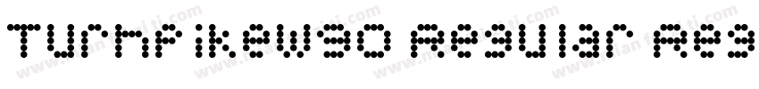 TurnpikeW90 Regular Regular字体转换